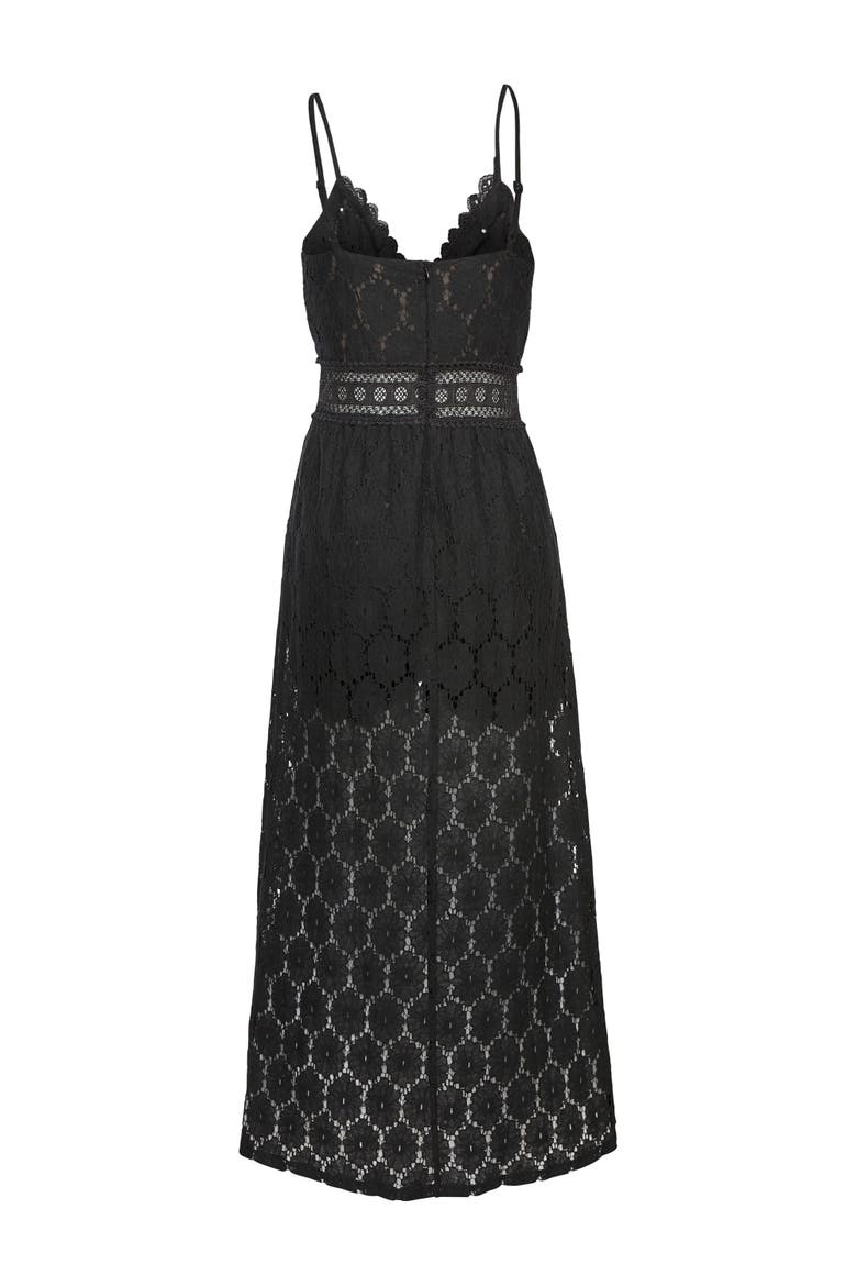 maxi dress overlay romper Off White Long Sleeve Maxi Romper With Embroidery