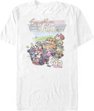 NINTENDO Men's Nintendo Mario Kart 90s  Graphic T-Shirt