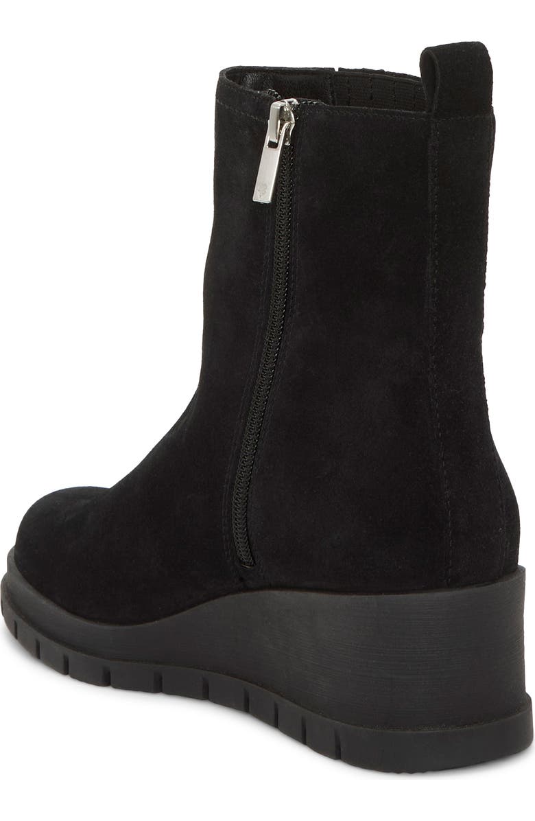 Lucky Brand Sondruh Platform Wedge Bootie, Alternate, color, Black