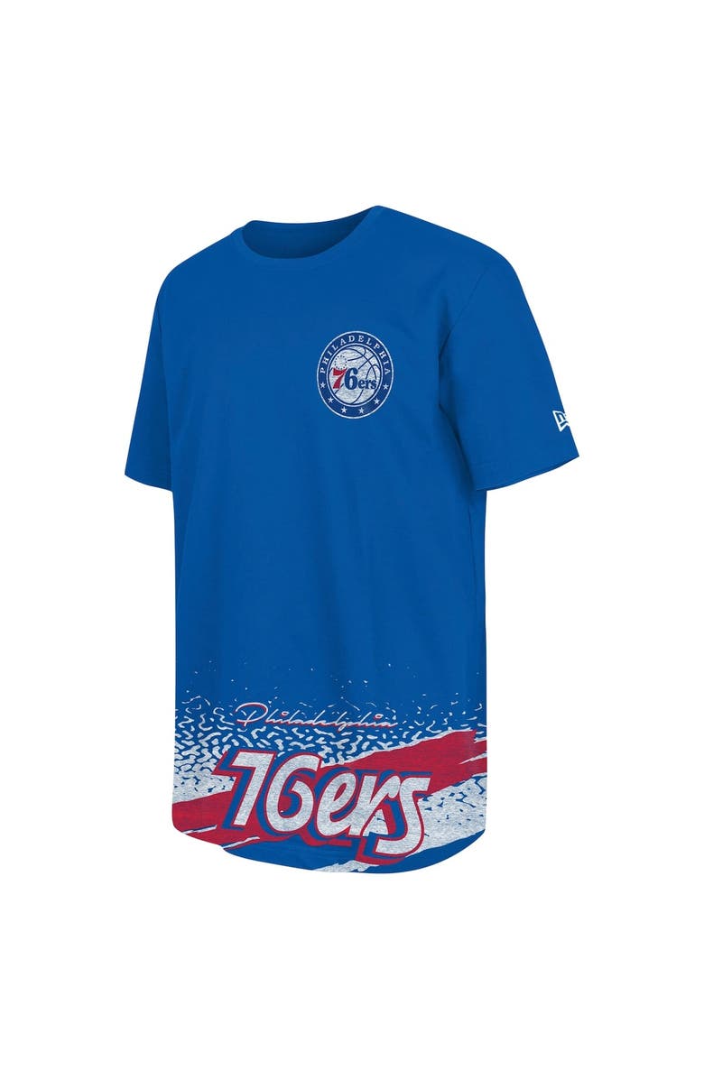 New Era Men's New Era Royal Philadelphia 76ers Sport Classic T-Shirt, Alternate, color, Royal