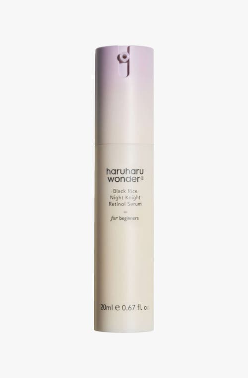 Haruharu Wonder Black Rice Night Knight Retinol Serum