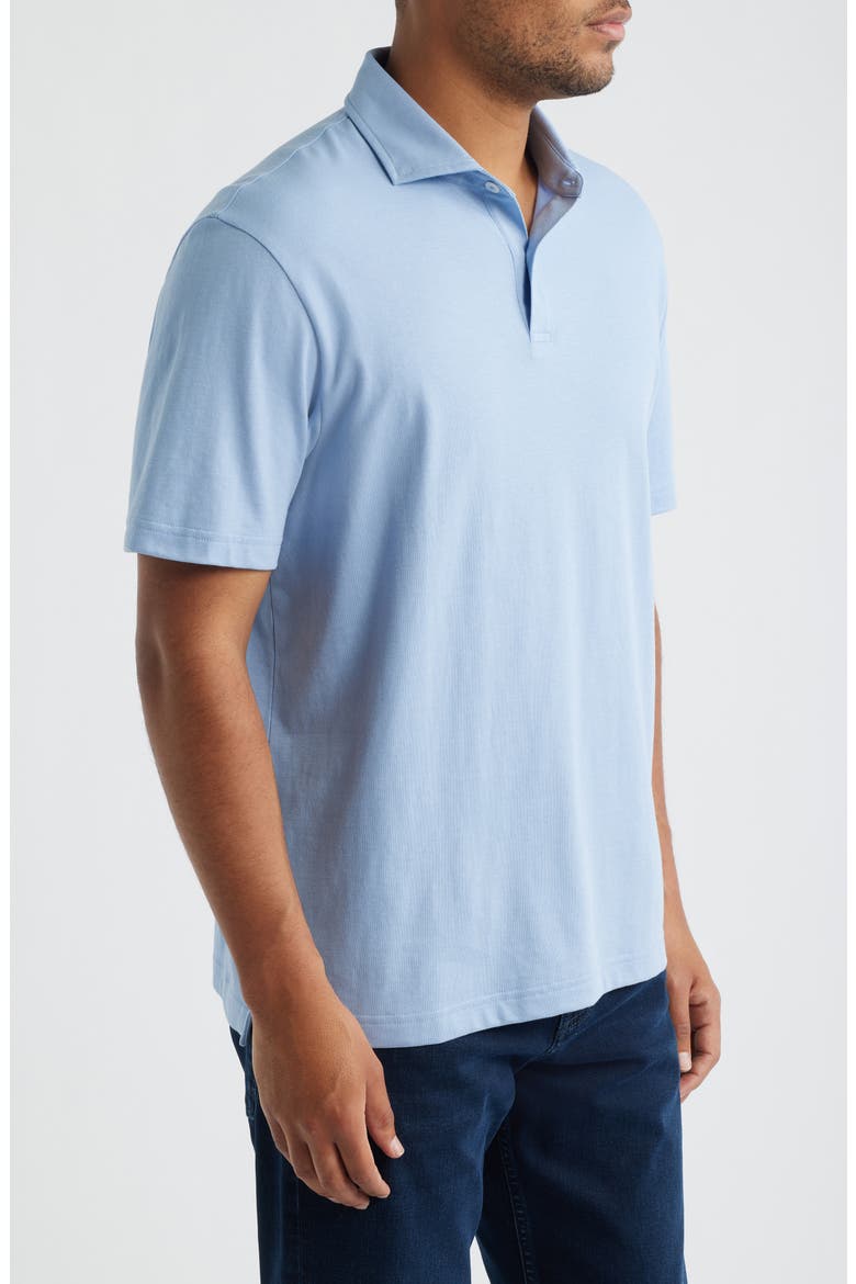 Eagle Stretch Cotton Polo, Alternate, color, LAKESIDE