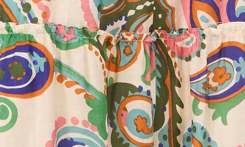 Halogen ® Flutter Sleeve Tiered Maxi Dress