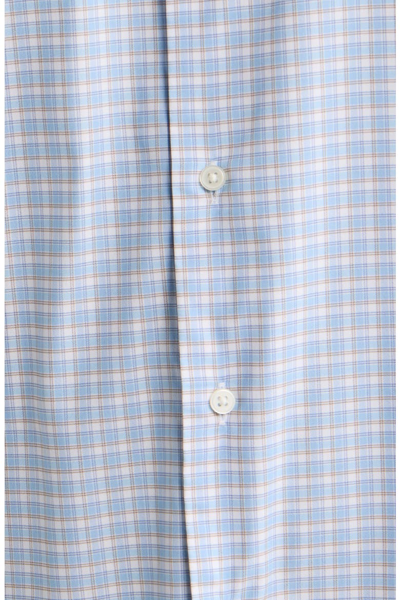 Charles Performance Twill Sport Shirt, Alternate, color, COTTAGE BLUE