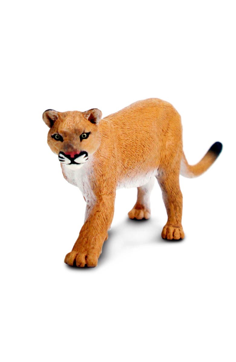 Safari Ltd. Mountain Lion Kids Toy Figure, Alternate, color, NO COLOR