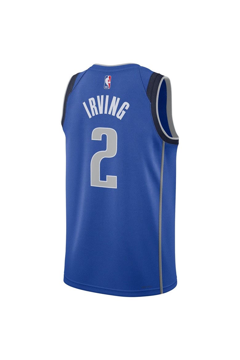 Unisex Nike Kyrie Irving Royal Dallas Mavericks 2022/23 Swingman Jersey - Icon Edition, Alternate, color, Royal