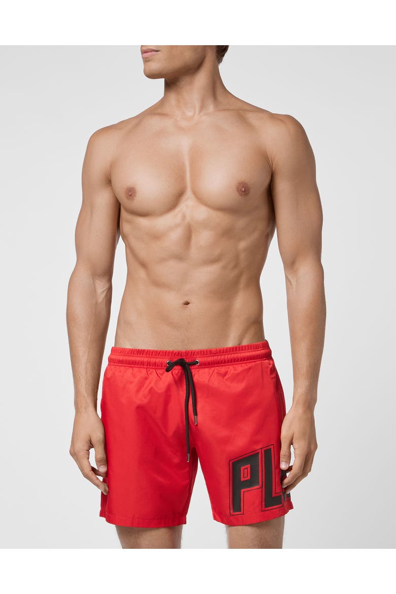Shorts Men, Main, color, red