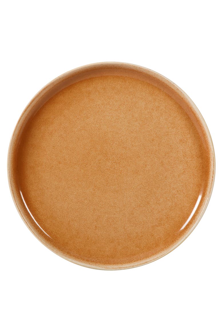 Manila Bay 12-Piece Reactive Glaze Stoneware Dinnerware Set, Alternate, color, Orange