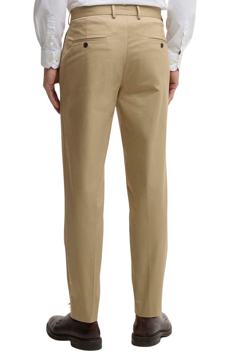 Barbour Bellamy Pleated Stretch Cotton Pants, Alternate, color, Sand