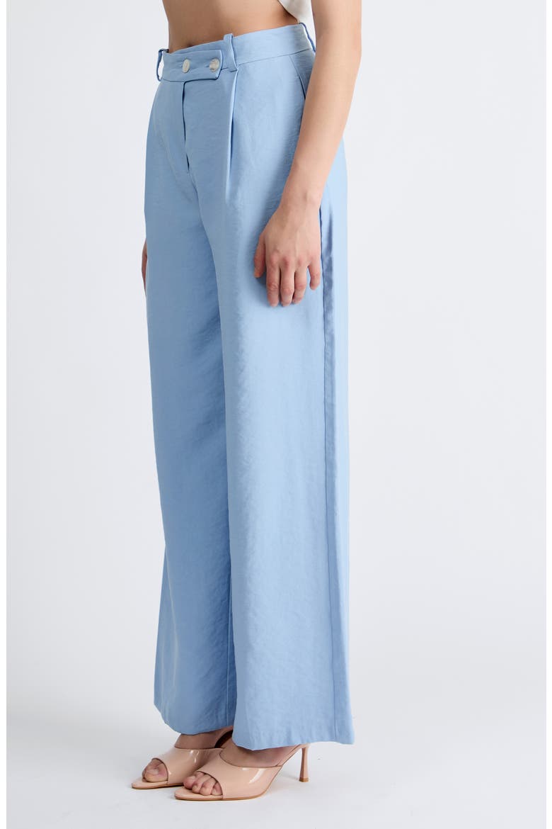Mia Tailored Wide Leg Pants, Alternate, color, BABY BLUE