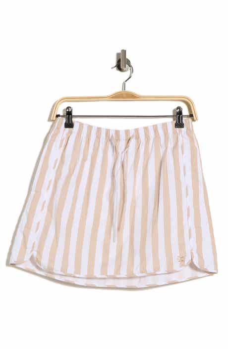 Simkhai Catherine Stripe Boxer Miniskirt