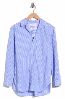 Joedy Striped Cotton Boyfriend Shirt