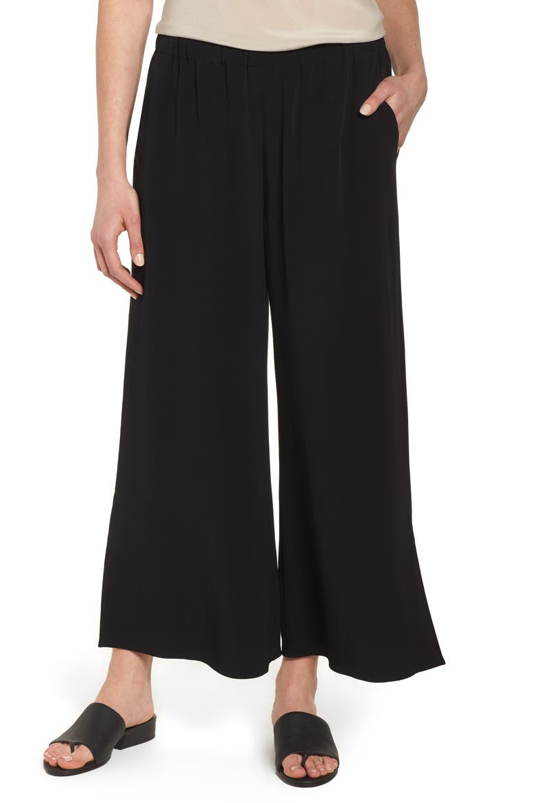 Wide Leg Ankle Pants video