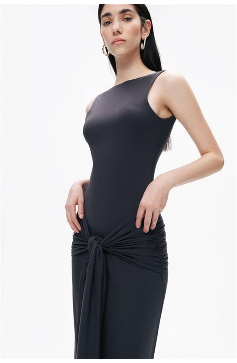 Nocturne Backless Maxi Dress, Alternate, color, 