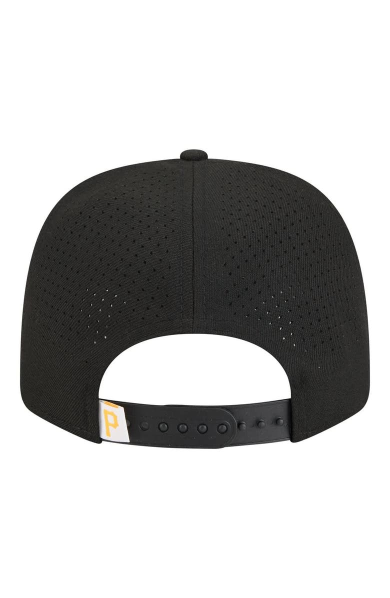 New Era Men's New Era  Black Pittsburgh Pirates Performance 9SEVENTY Adjustable Hat, Alternate, color, Black