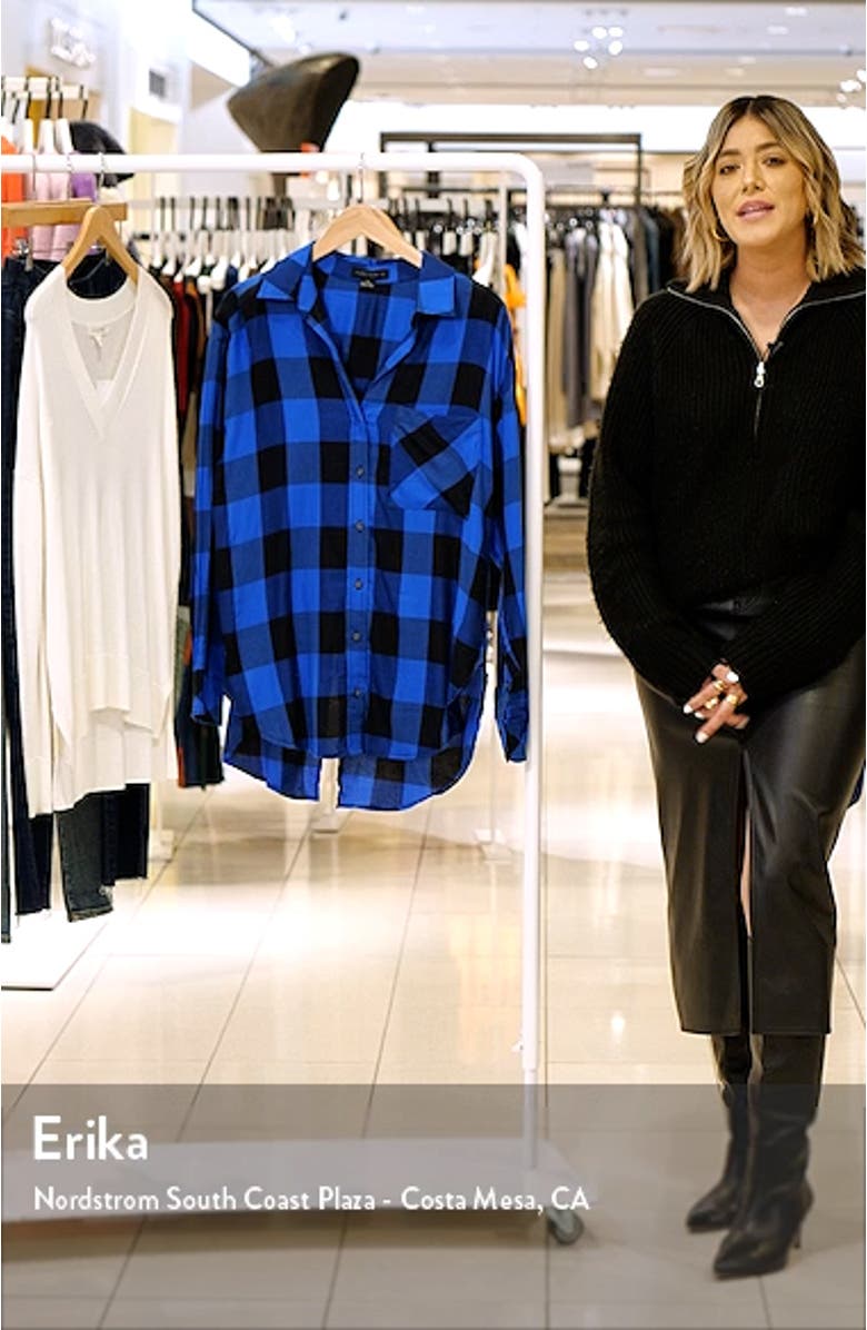 Slit Back Tunic Shirt, sales video thumbnail