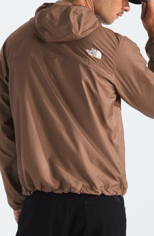 Shop The North Face Cyclone Windwall Water Repellent Jacket In Latte