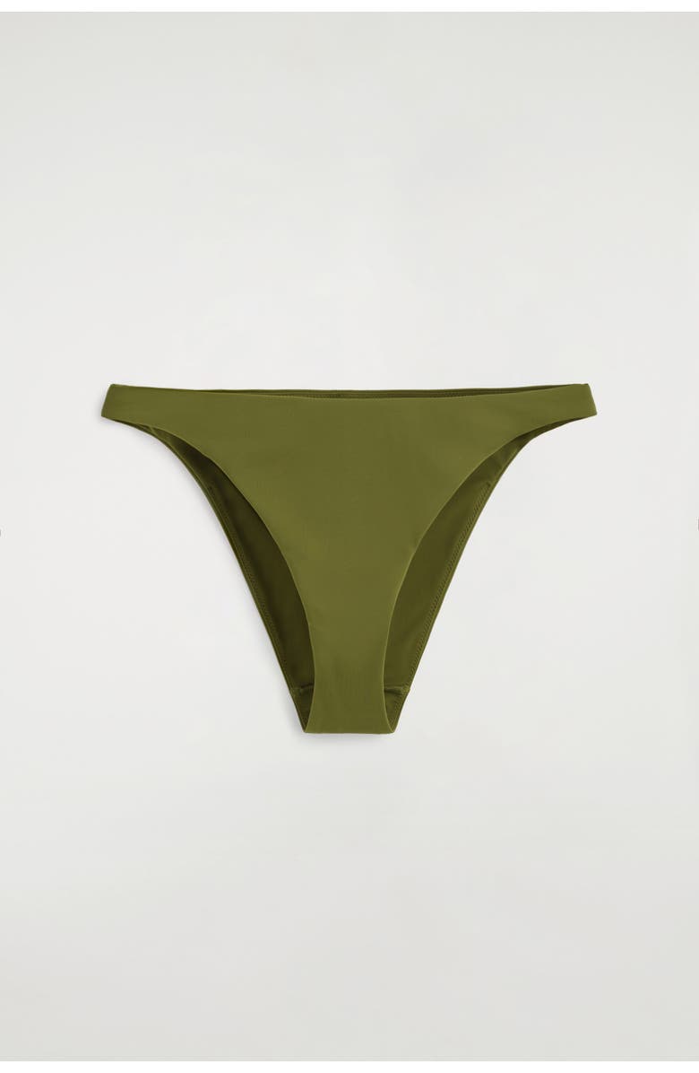 COS Brazilian Bikini Briefs, Alternate, color, Khaki
