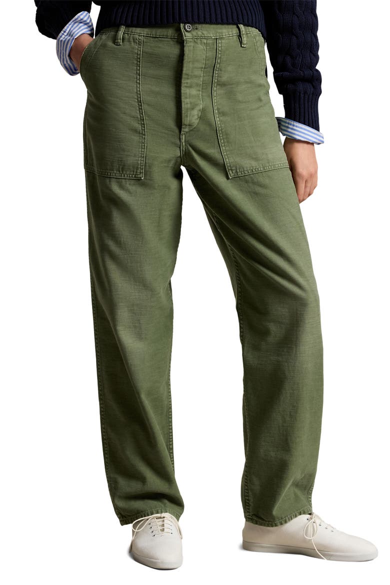 Ricky Straight Leg Pants, Main, color, OLIVE