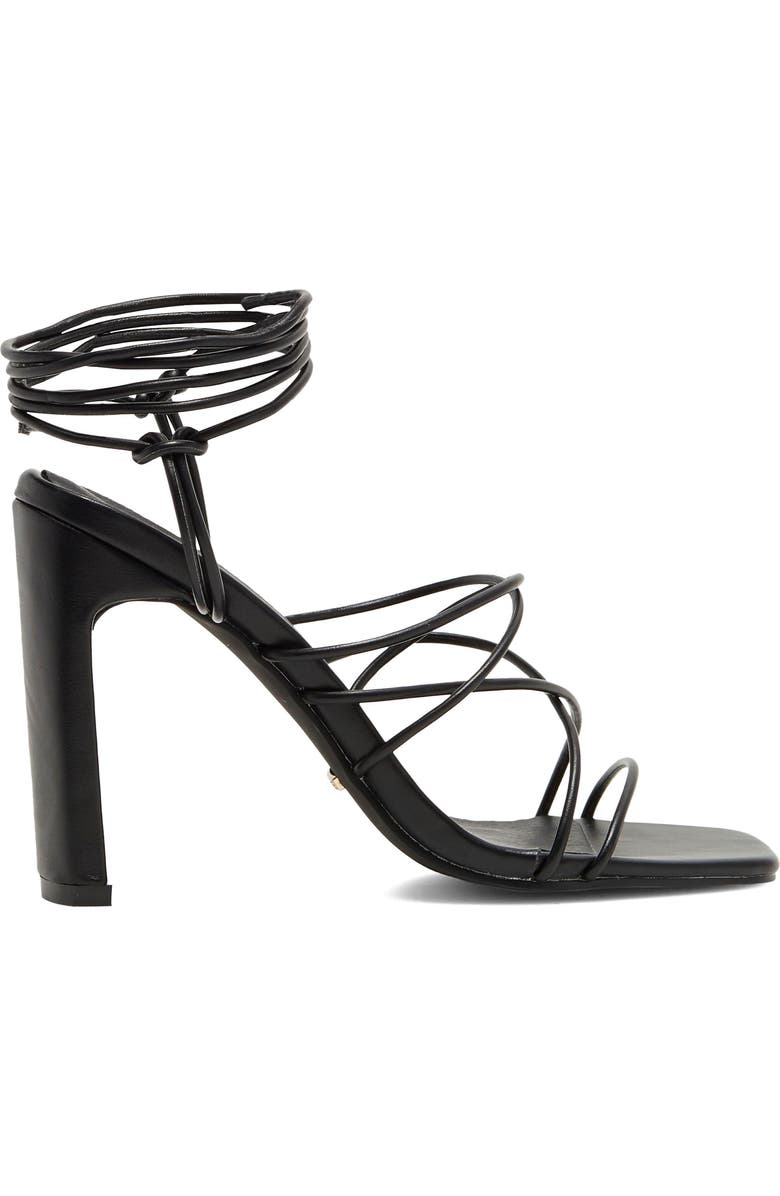Billini Heather Ankle Tie Sandal, Alternate, color,