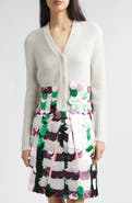 Marni Sequin Logo Cardigan