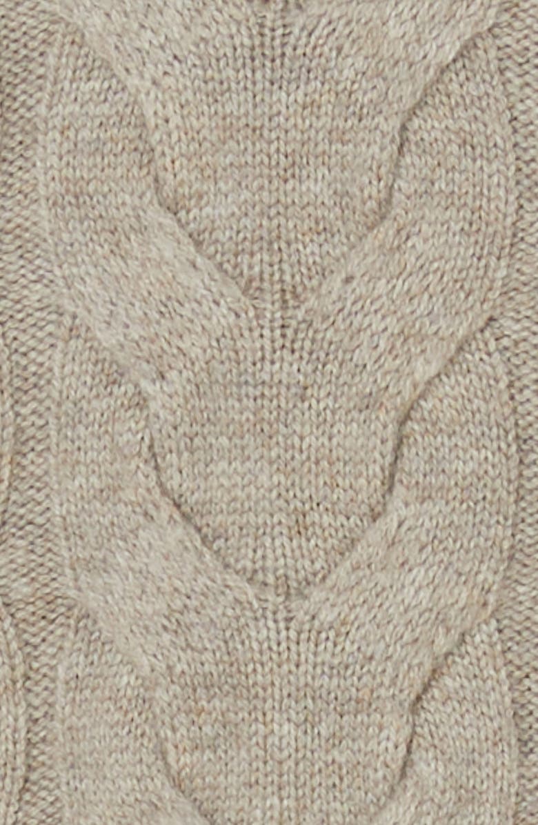 Marina Rinaldi Amato Virgin Wool & Cashmere Sweater, Alternate, color, Colonial