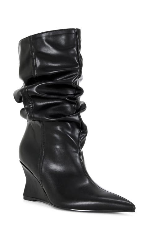 Asaf Slouch Shaft Bootie (Women)