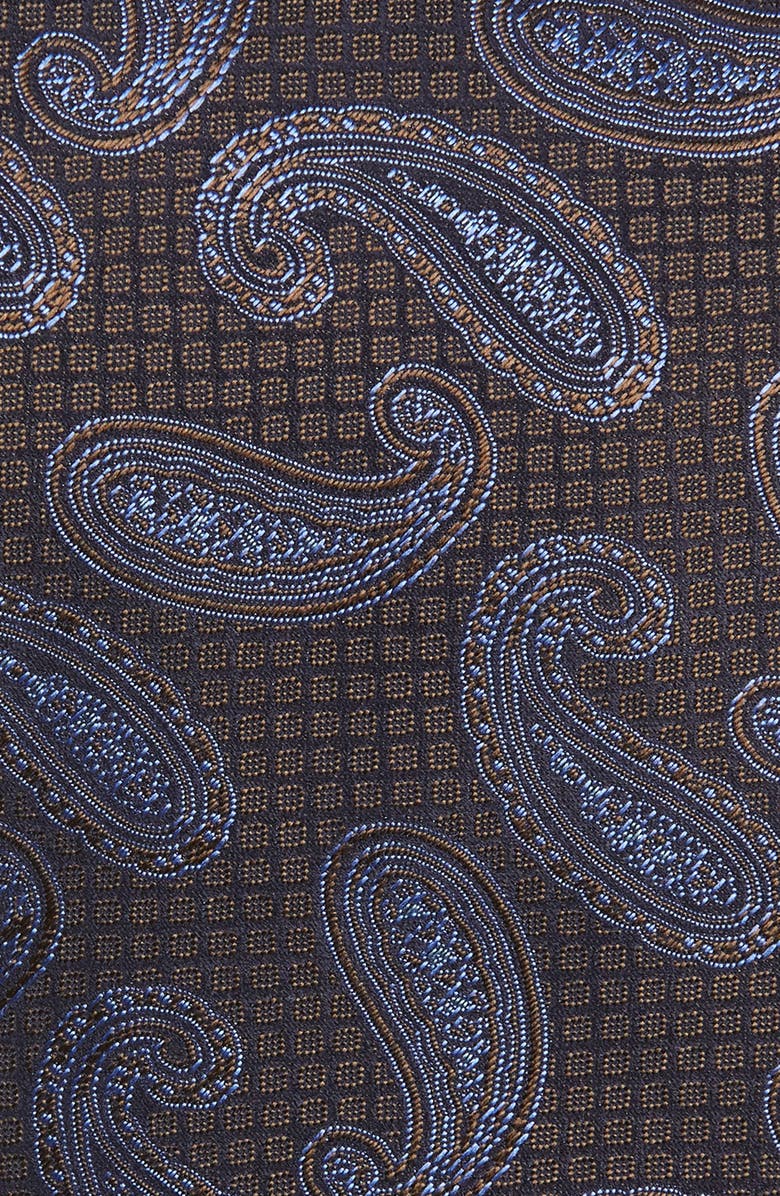 Canali Paisley Silk Tie, Alternate, color, 