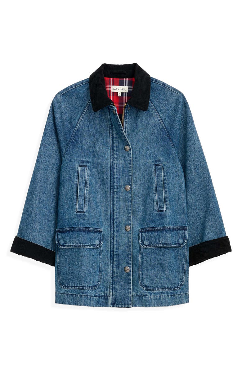 Alex Mill Chiltern Denin Street Jacket, Alternate, color, Rinse Wash