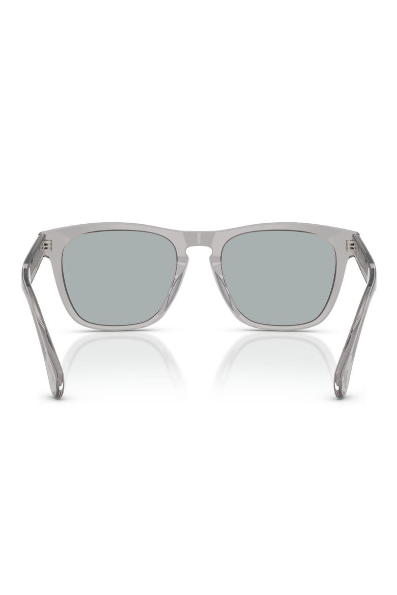 R-3 54mm Polarized Round Sunglasses, Alternate, color, GREY / POLAR FLASH MIRROR