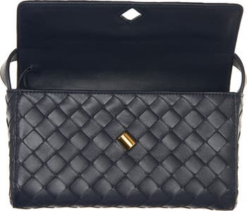 Bottega Veneta Mini Intrecciato Leather Crossbody Bag