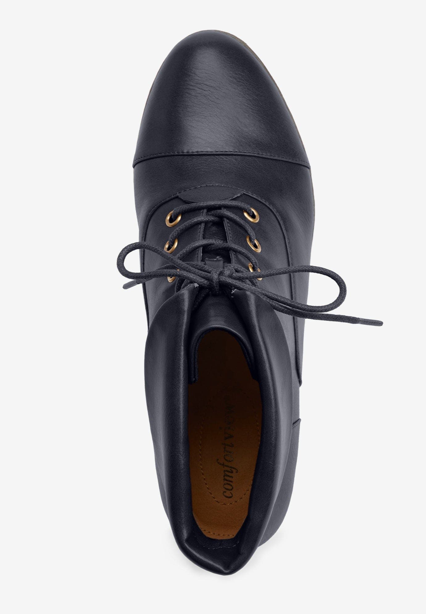 The Darcy Bootie, Alternate, color, NAVY