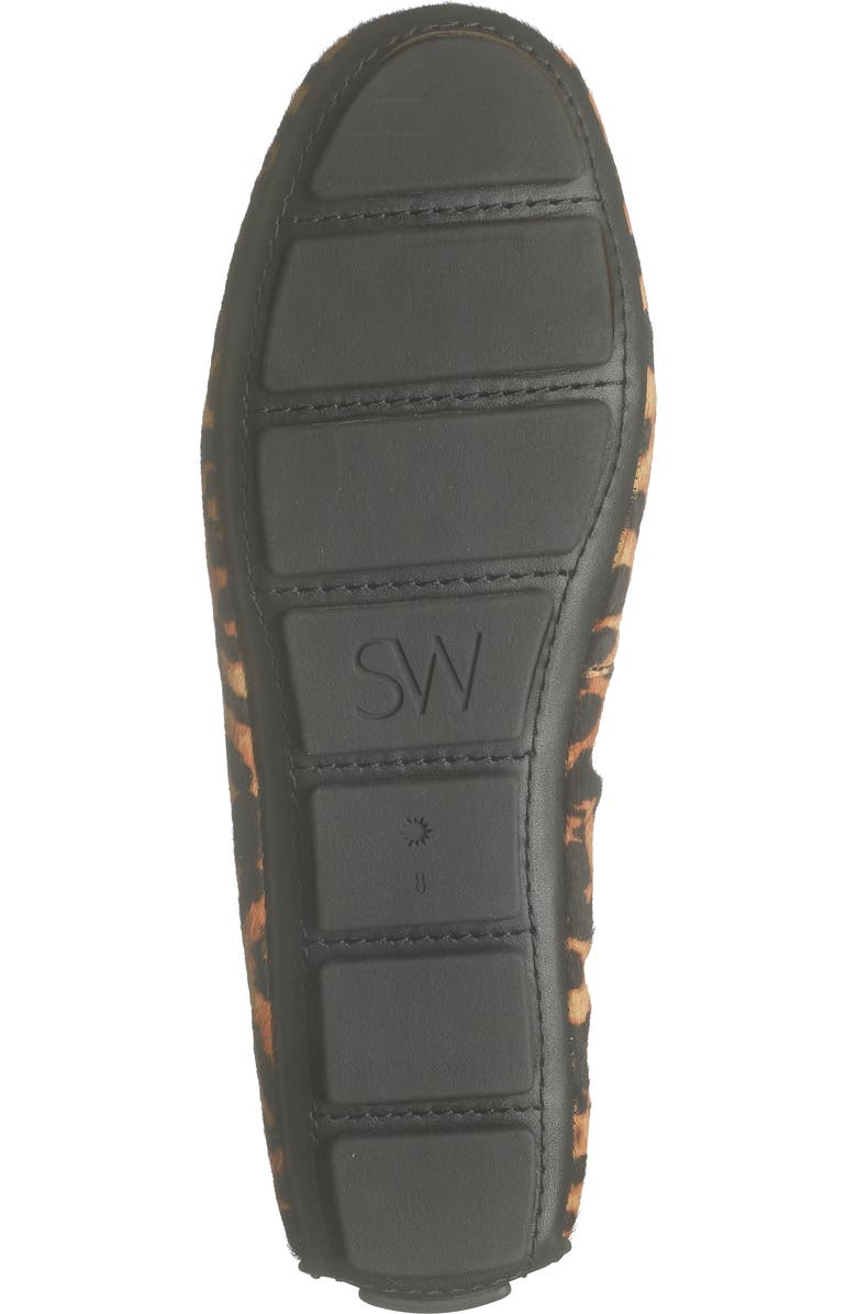 Stuart Weitzman Allpearls Faux Pearl Genuine Calf Hair Loafer, Alternate, color, Classic