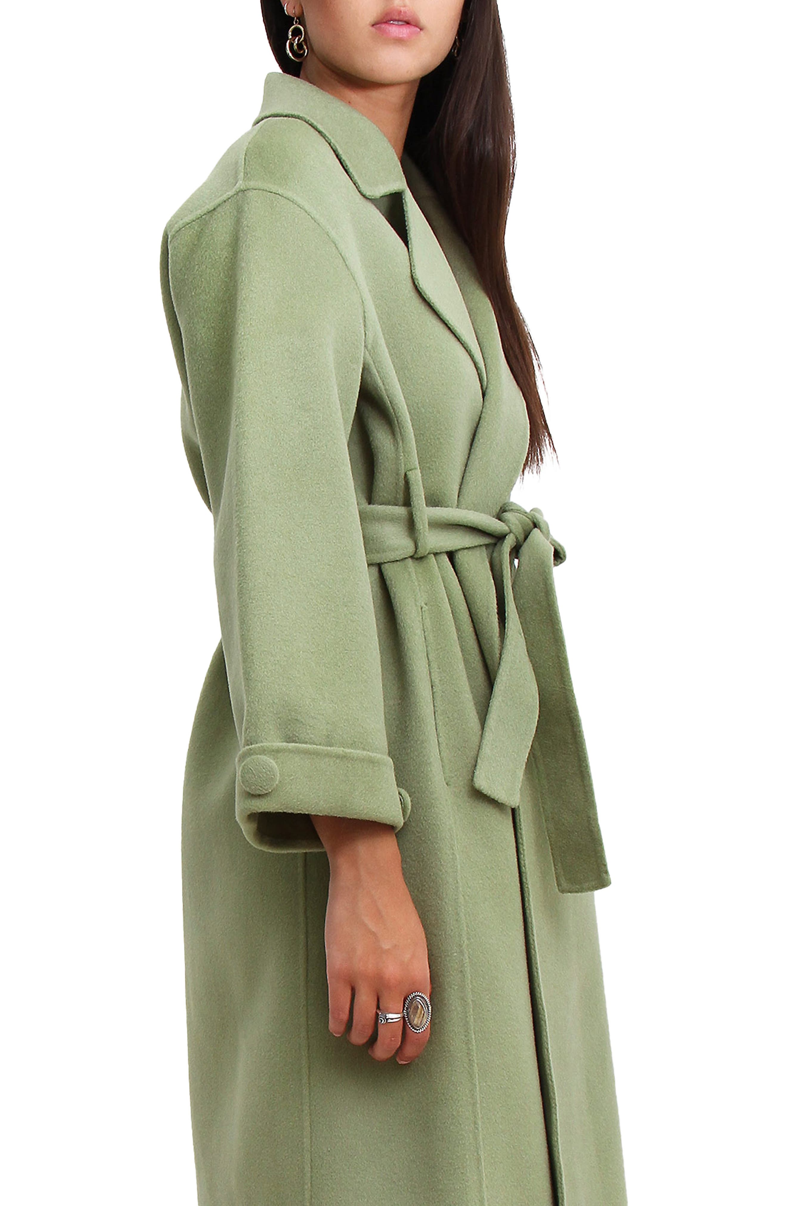 Belle & Bloom Stay Wild Wool Coat — фото 5