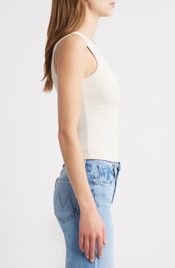 Smooth Edit Crewneck Tank