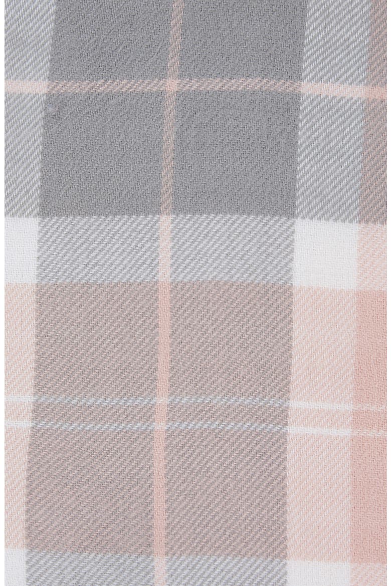 Staffin Tartan Poncho, Alternate, color, PINK/ GREY TARTAN