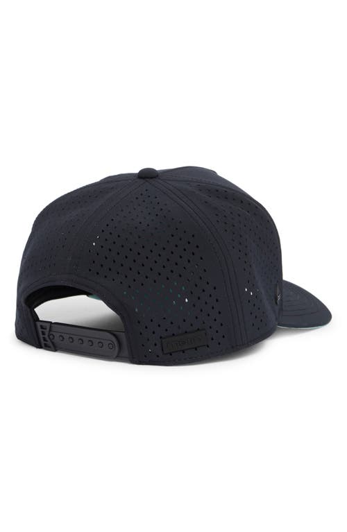 Melin Odyssey Stacked Hydro Performance Snapback Hat In Aqua Splash