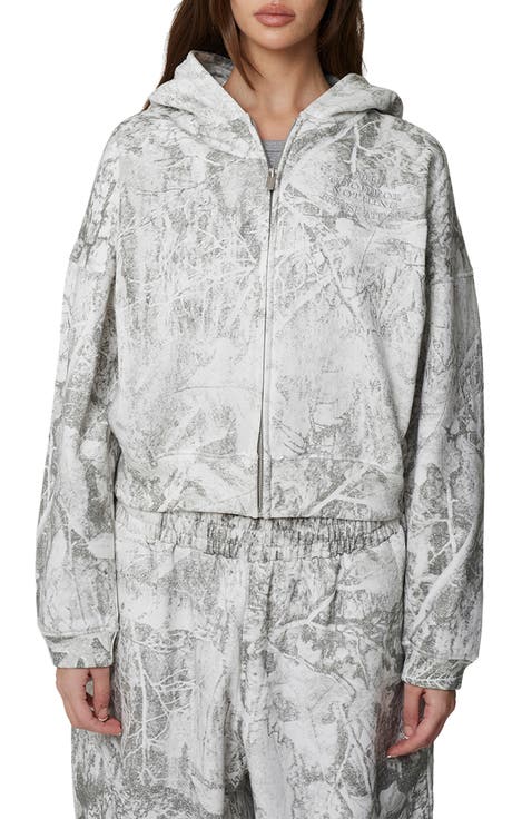 Cropped Zipped Icarus Hoodie