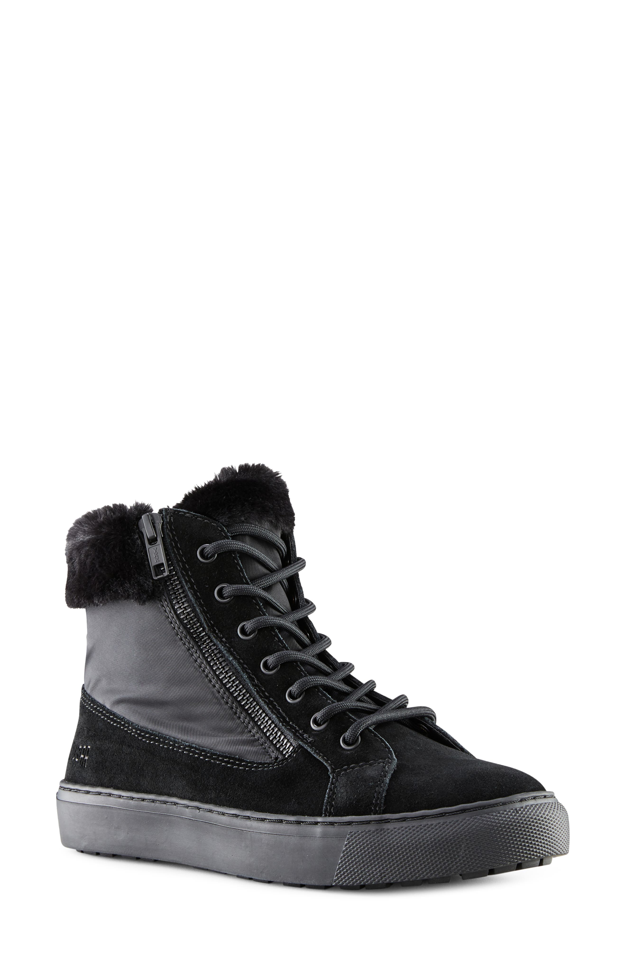 Cougar Dubliner Faux Fur Trim Waterproof Bootie, Main, color, 