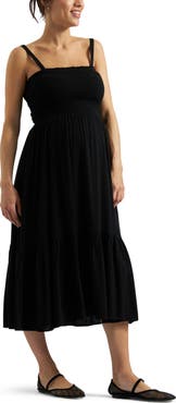 Ripe Maternity Blair Shirred Dress