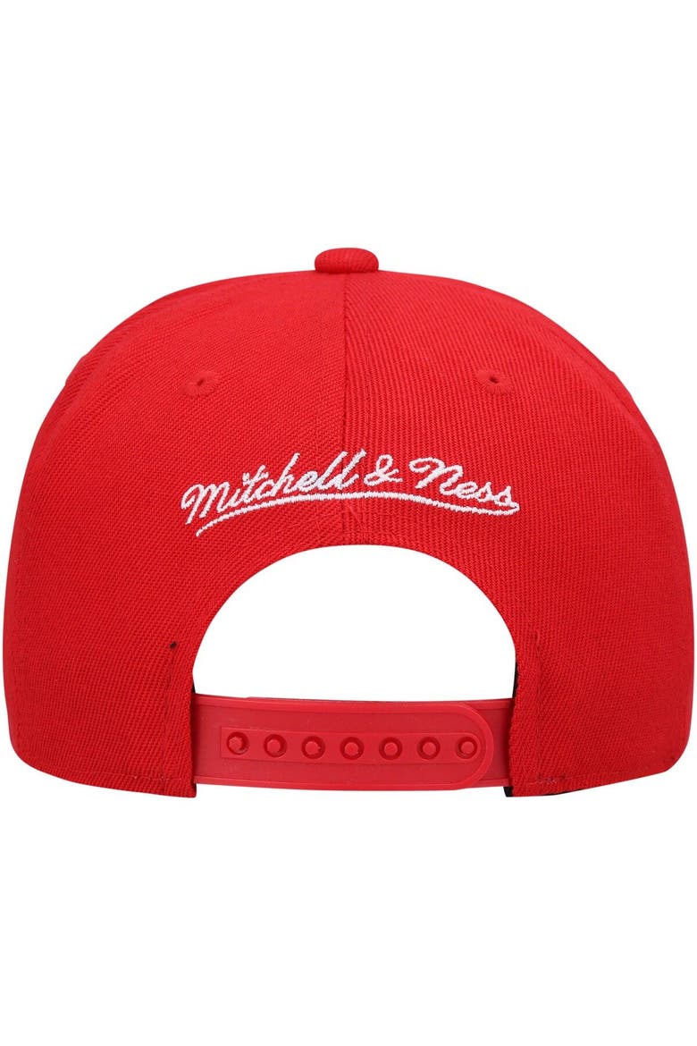 Youth Mitchell & Ness Red Kansas City Chiefs Gridiron Classics Ground Snapback Hat, Alternate, color, Red