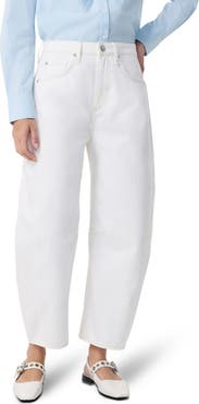 rag & bone Charlie High Waist Barrel Leg Ankle Jeans