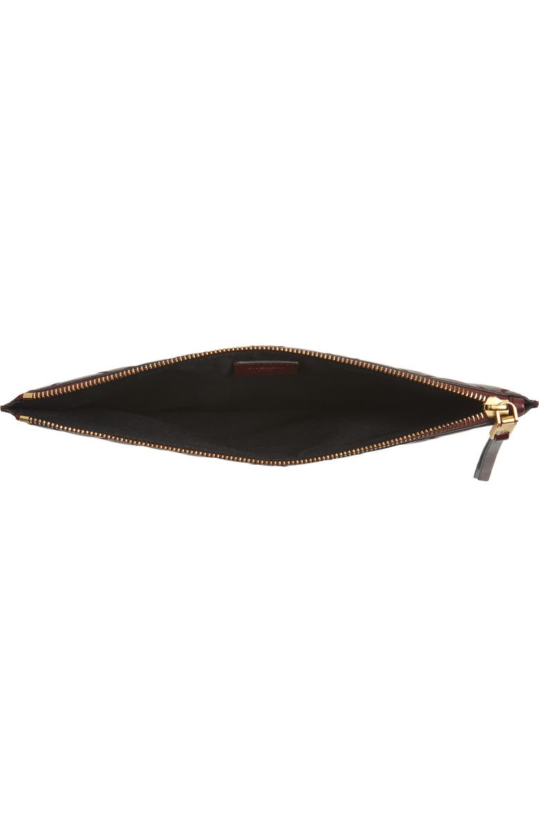 Givenchy Quilted Leather Pouch, Alternate, color,
