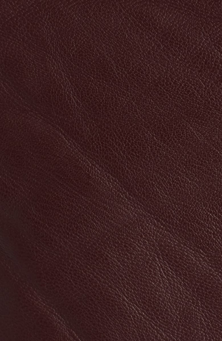 Marc New York Andrew Marc Beverly Faux Leather Jacket with Faux Fur Trim, Alternate, color, 