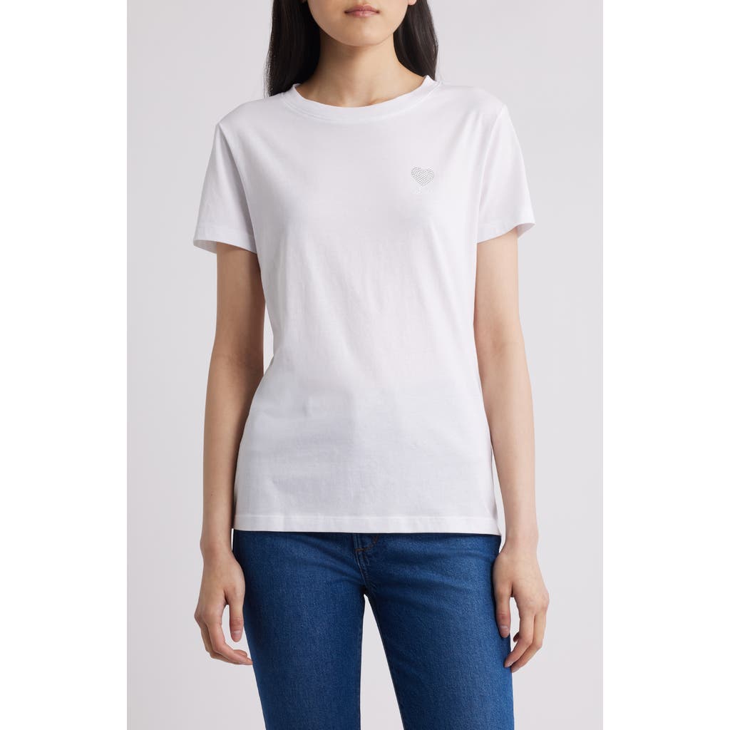 BOSS Orange Crystal Cotton T-Shirt in Natural  product