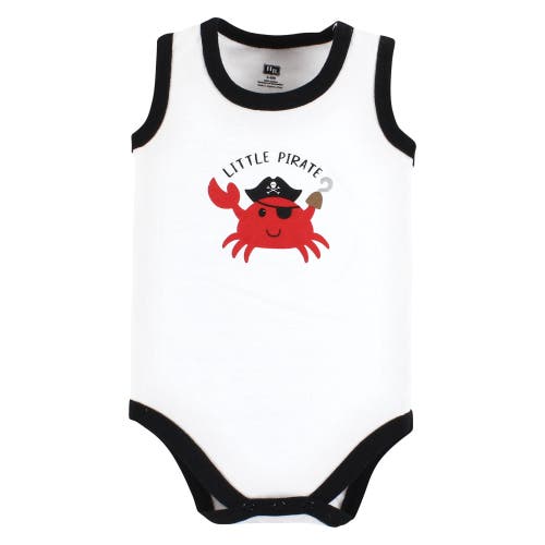 Hudson Baby Soft Cotton Sleeveless Bodysuits In Multi