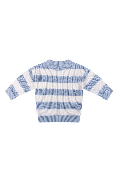 Stripe Cotton Sweater