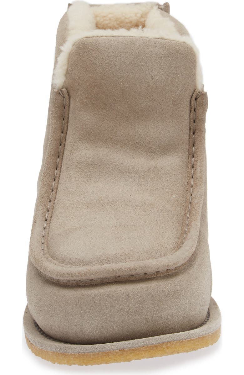 JW Anderson Genuine Shearling Lined Bootie, Alternate, color,