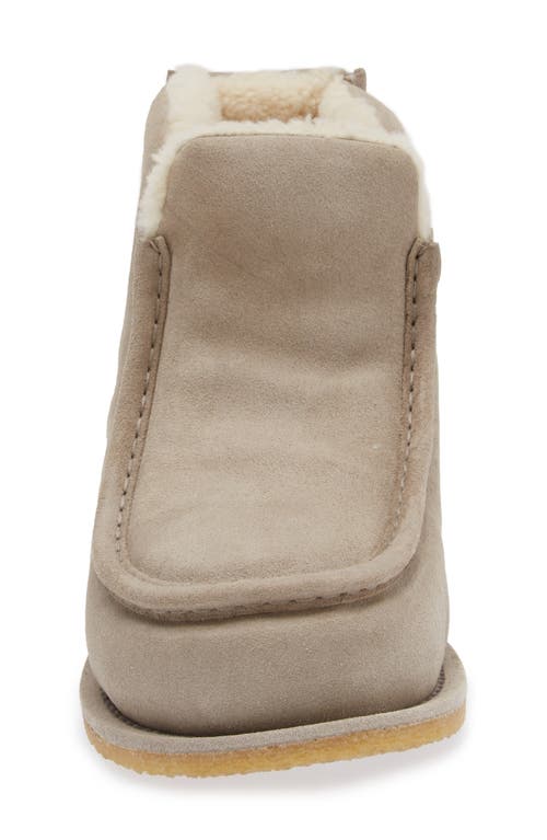 Jw Anderson Padded Ankle Boots In 7a3 Light Grey Mrn Beige