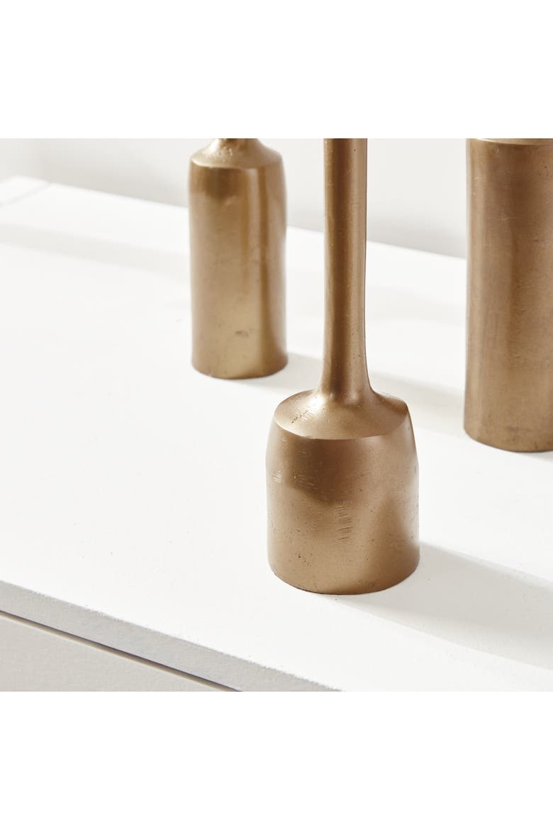 Inge Taper Holders Set Of 3, Alternate, color, Brown